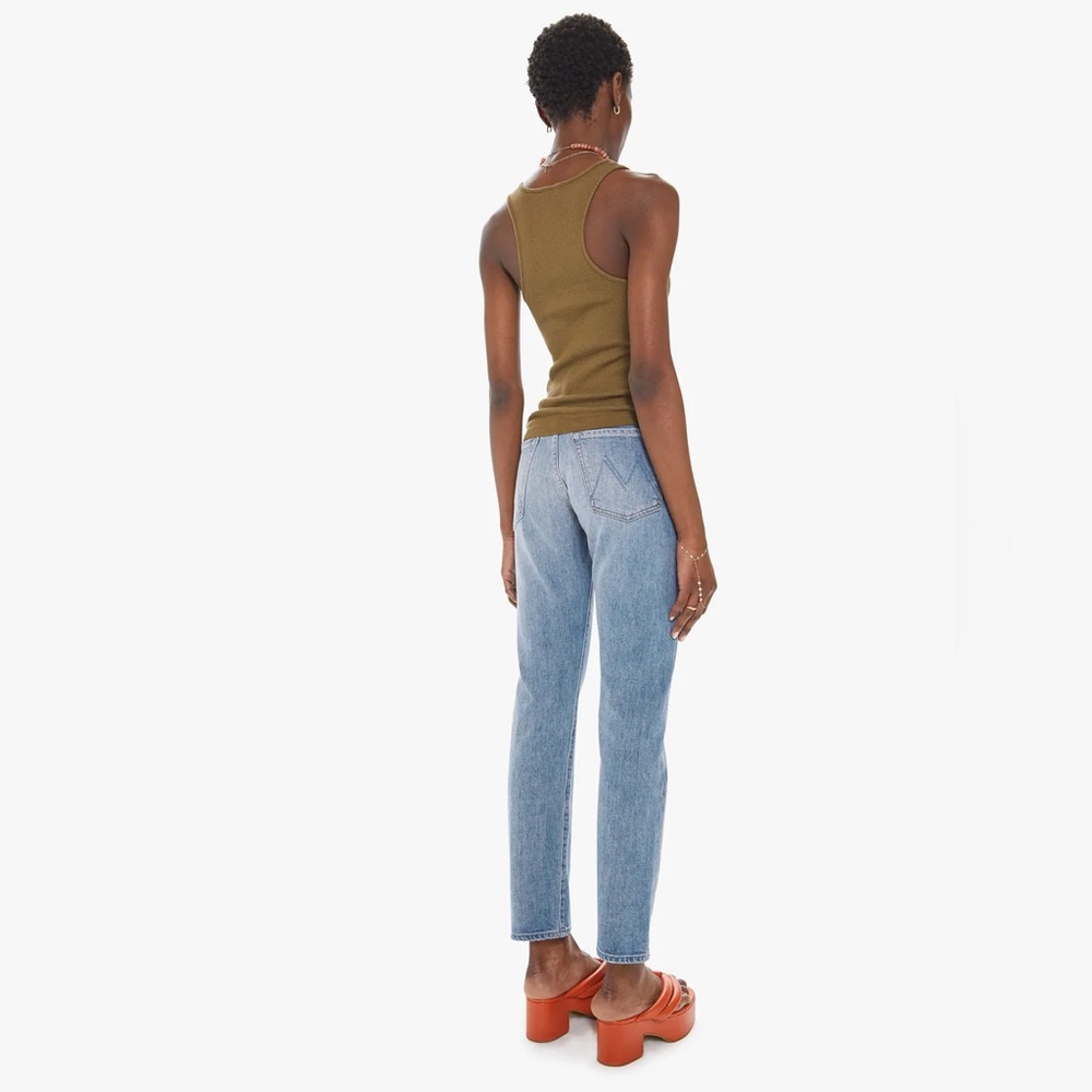 Mother Denim size 28 High Waisted Rider Flood In Wild And Wicked Jeans - Picture 3 of 11